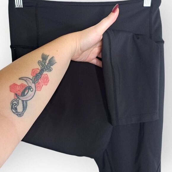 Hurley Junior's Striped Panel Leggings size Medium - Picture 5 of 8